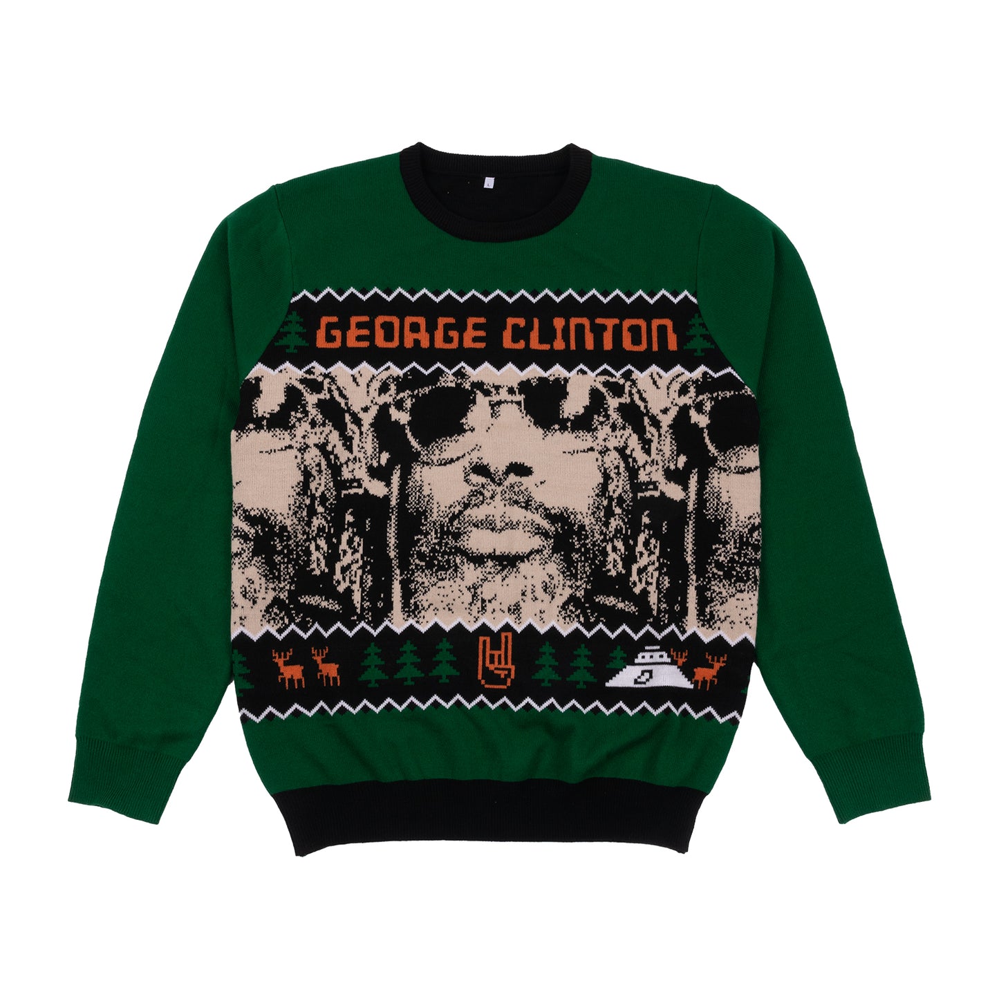 George Clinton Christmas Sweater