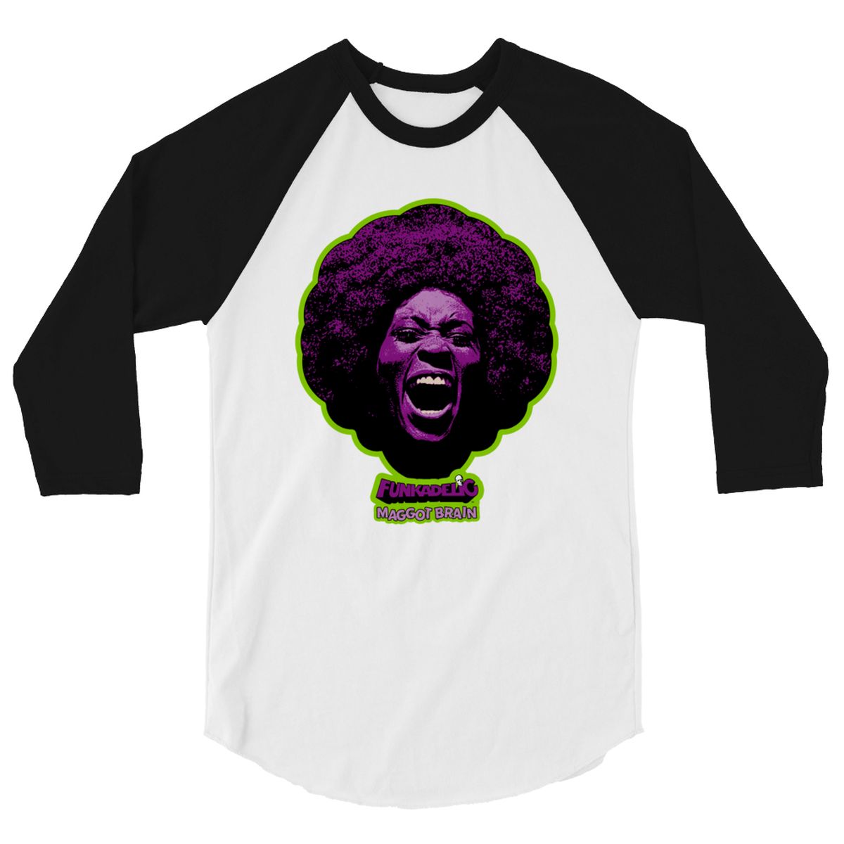 Maggot Brain 3/4 Raglan Shirt
