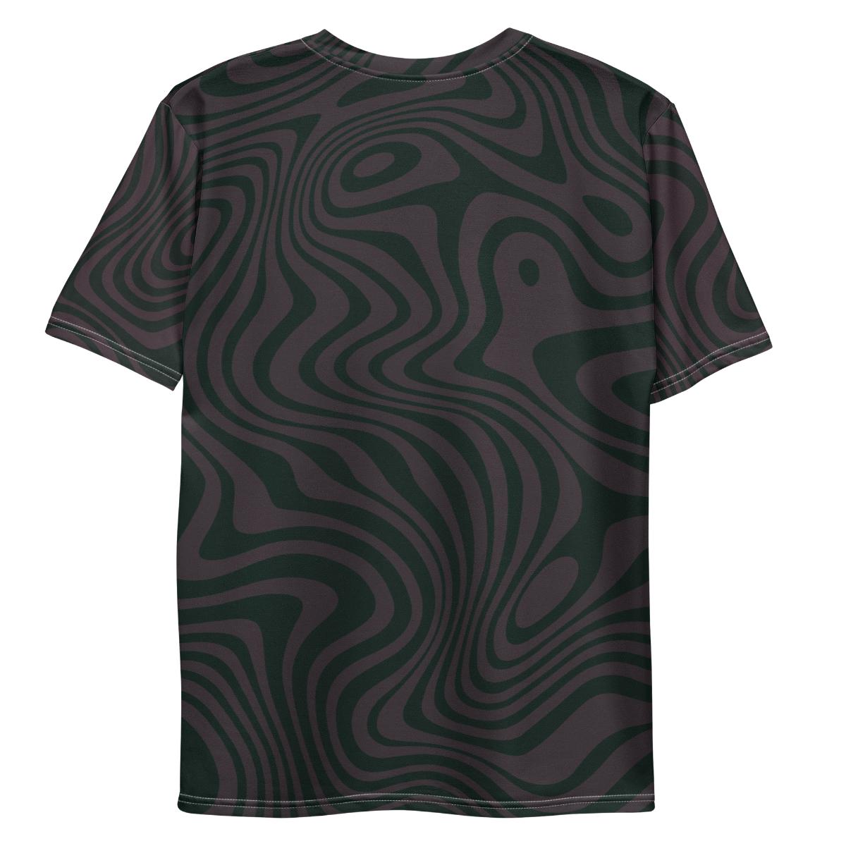 Face Dark All-Over Print T-Shirt - X3CTGC036