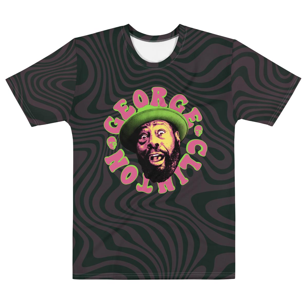 Face Dark All-Over Print T-Shirt - X3CTGC036