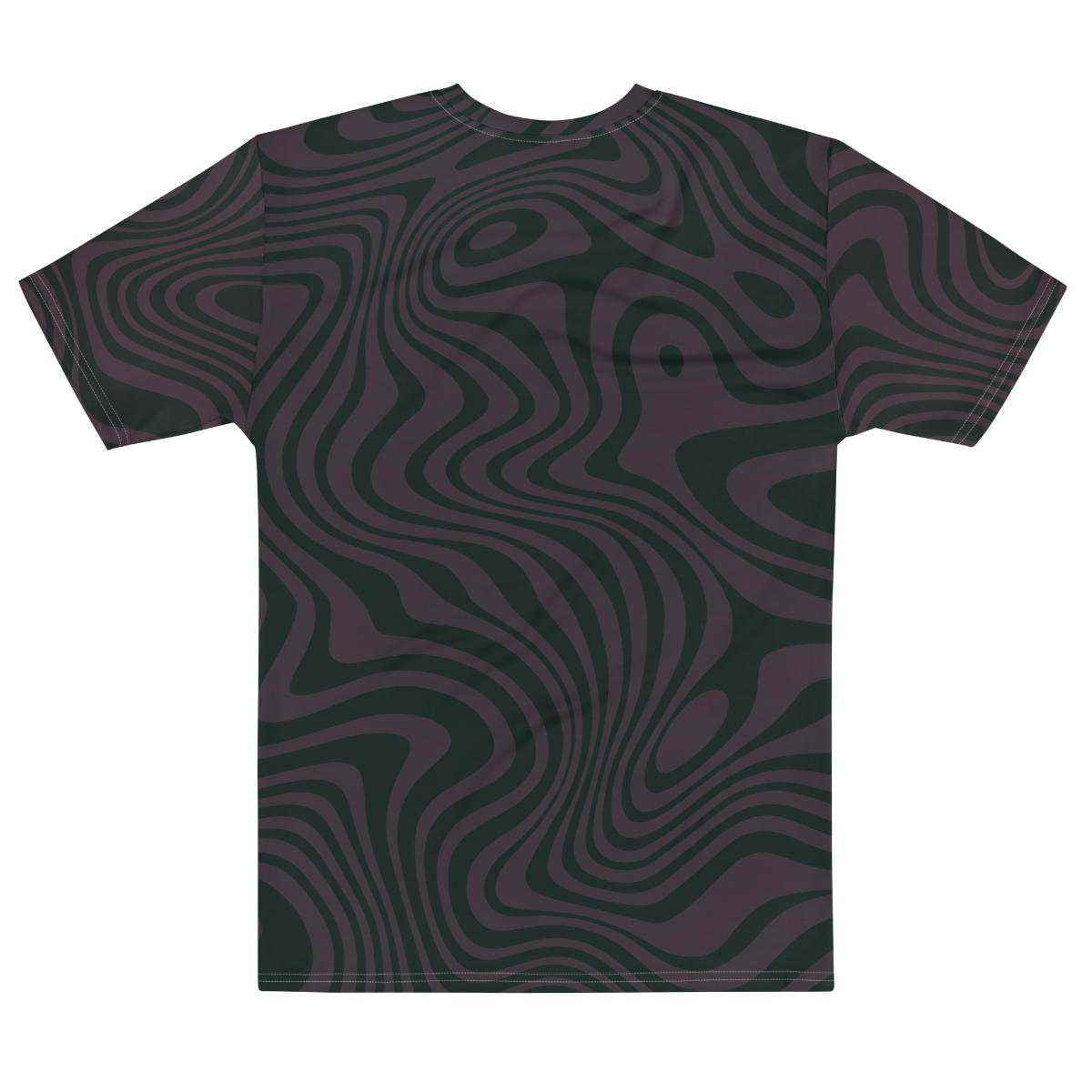 Face Dark All-Over Print T-Shirt - X3CTGC036