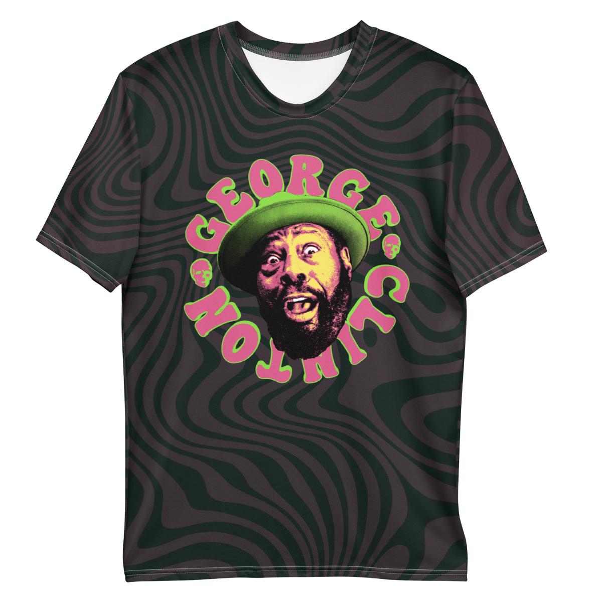 Face Dark All-Over Print T-Shirt - X3CTGC036
