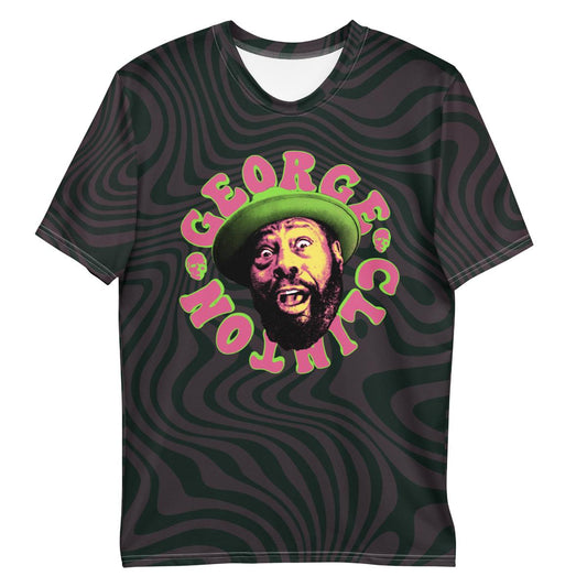 Face Dark All-Over Print T-Shirt