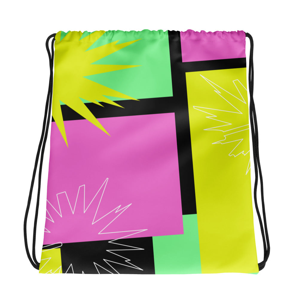 Funkadelic Cosmic Burst Drawstring Bag