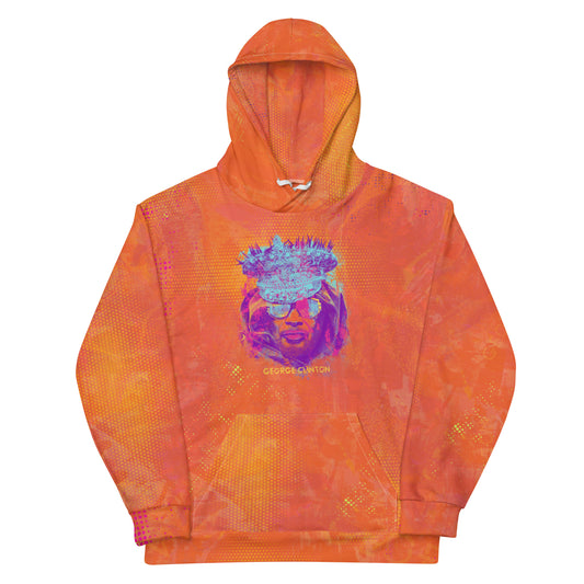 Painted Face Pullover Hoodie
