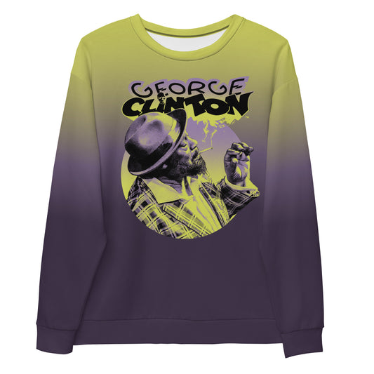 Smoke All-Over Print Crewneck Sweatshirt