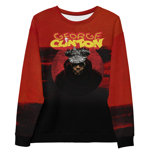 Crown All-Over Print Crewneck Sweatshirt