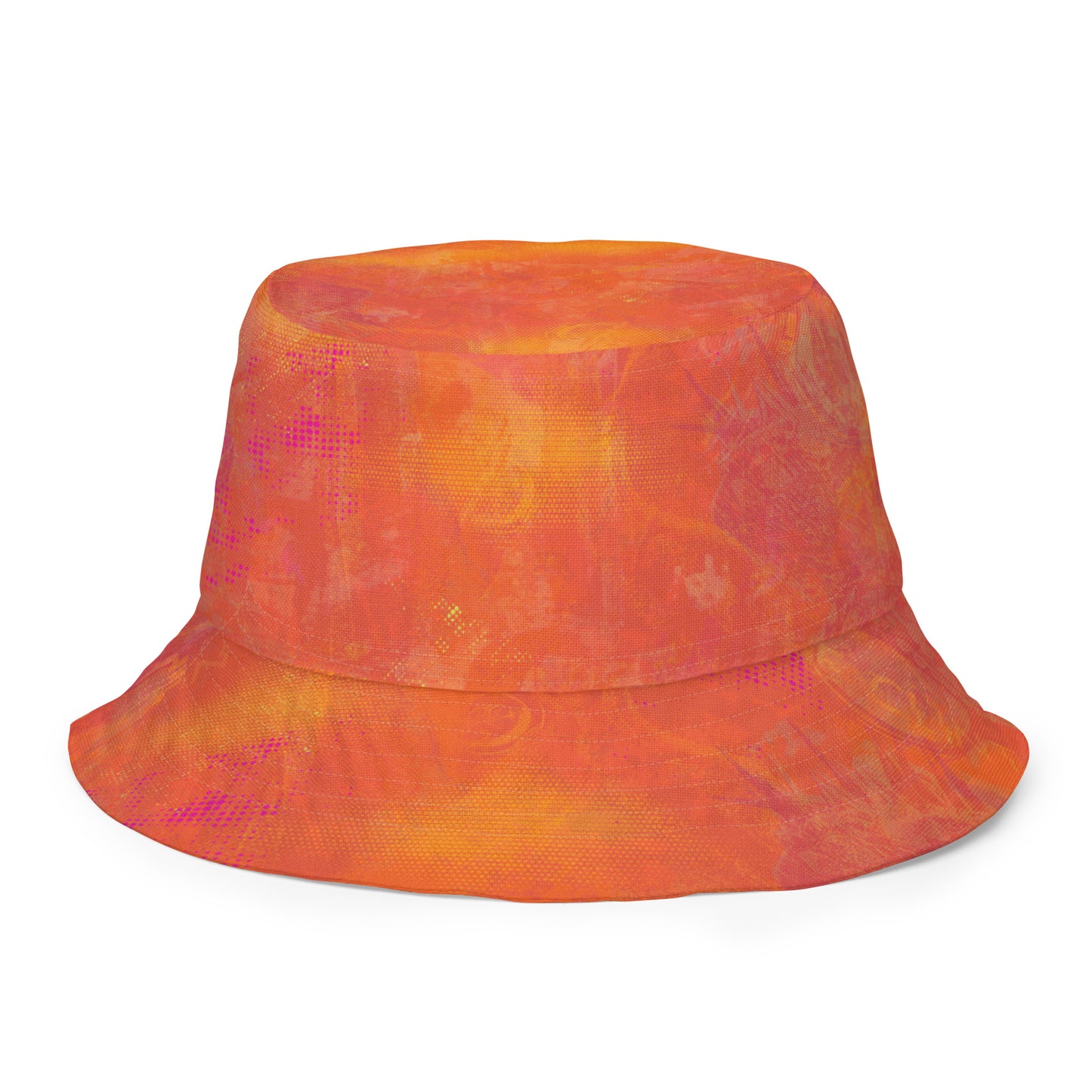 Painted Face Reversible Bucket Hat