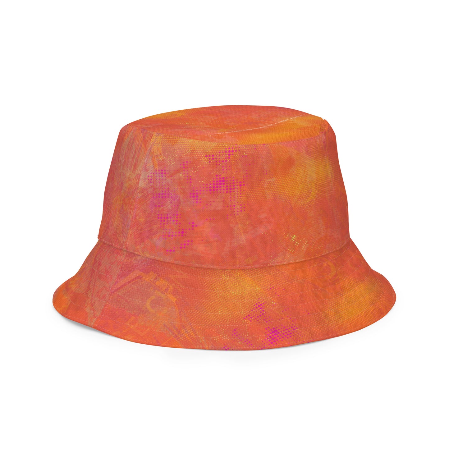 Painted Face Reversible Bucket Hat