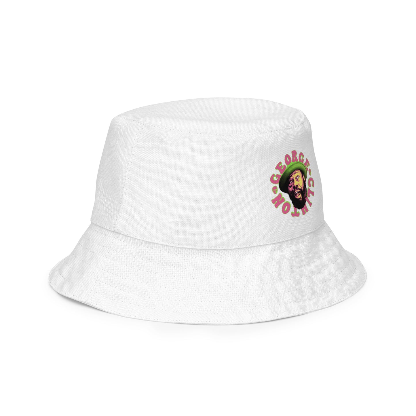 Head White Reversible Bucket Hat