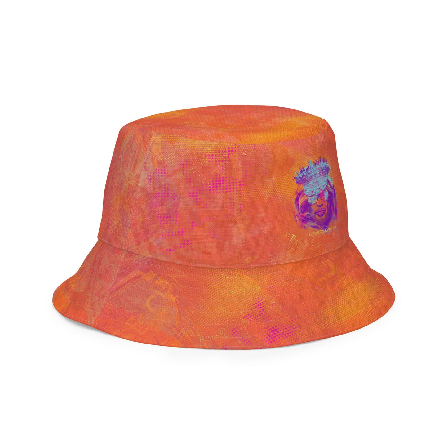 Painted Face Reversible Bucket Hat