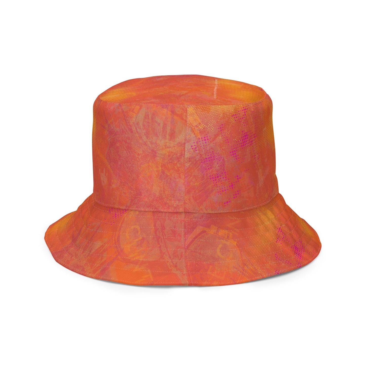 Painted Face Reversible Bucket Hat