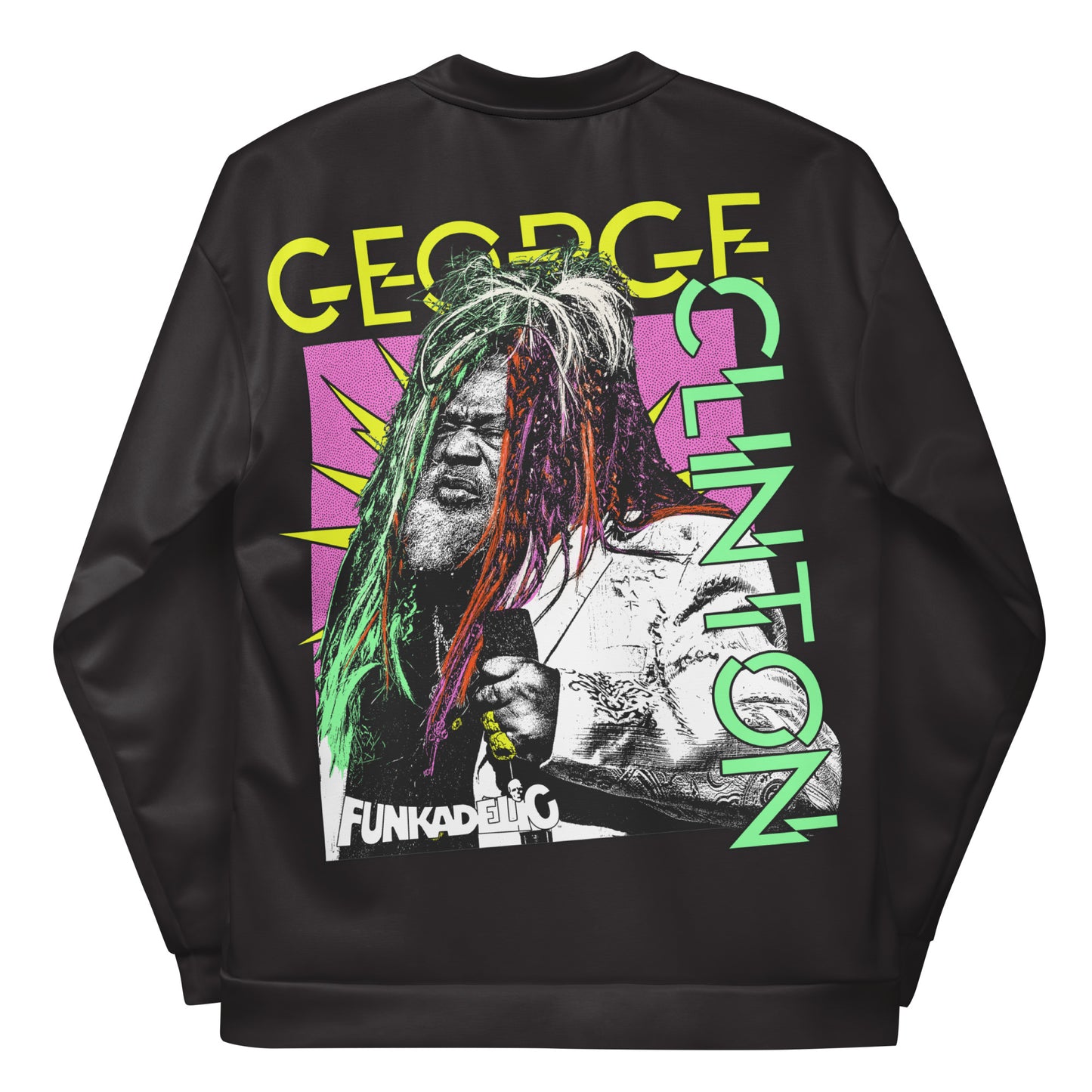 Comic Dark Bomber Jacket