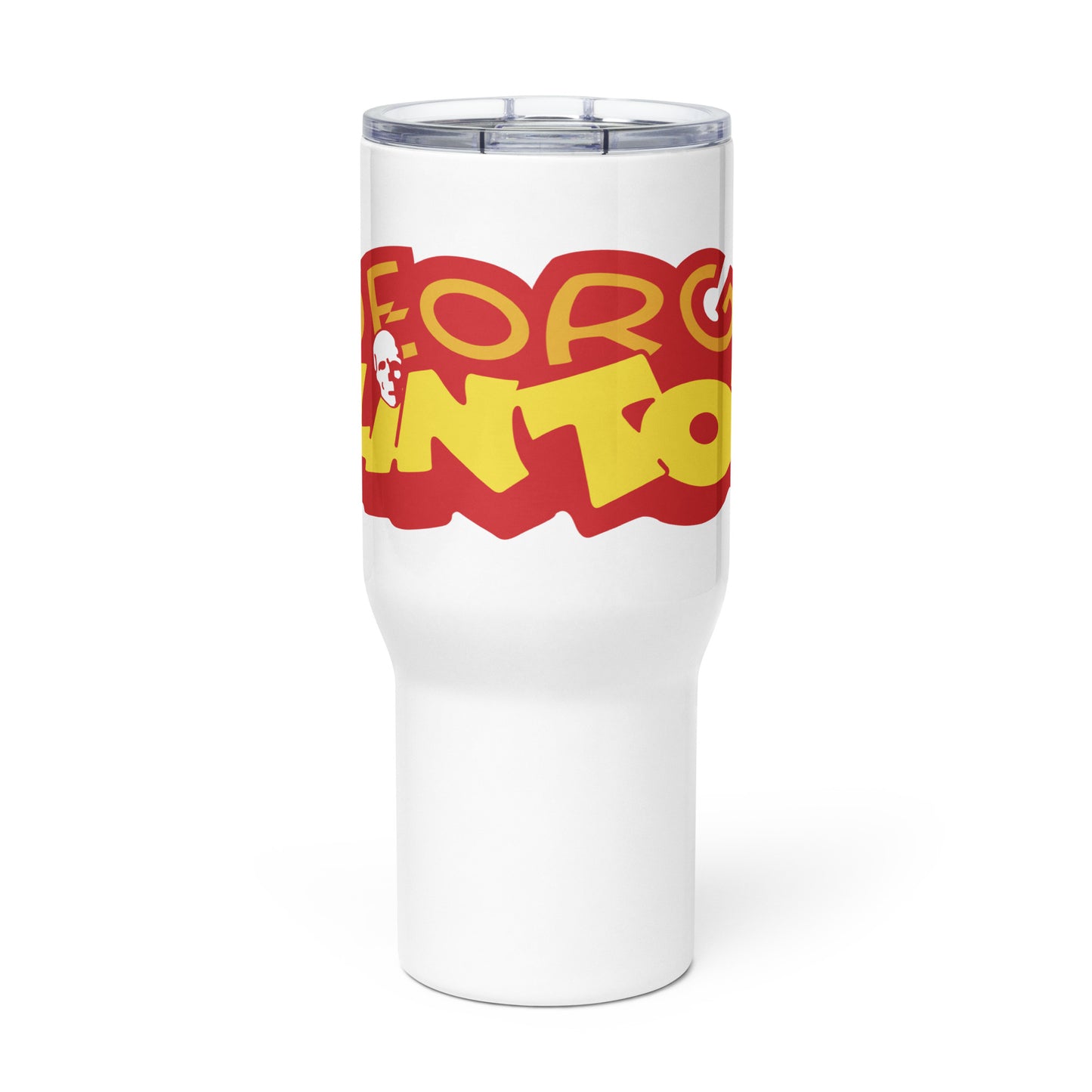 Crown 25oz Travel Mug with Handle