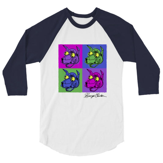 Warhol 3/4 Sleeve Raglan Shirt