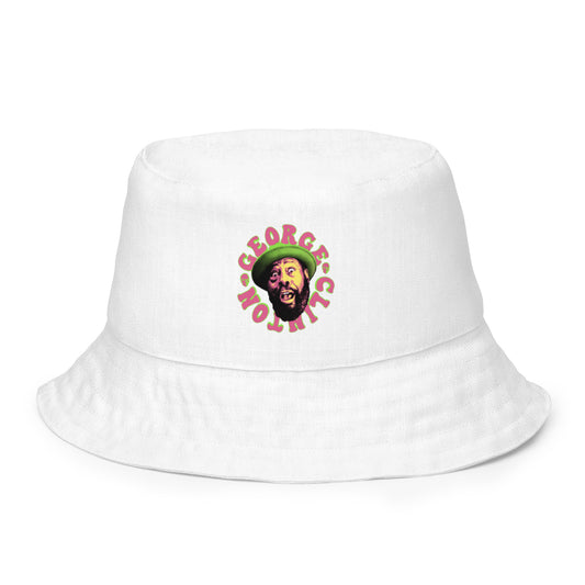 Head White Reversible Bucket Hat