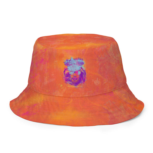 Painted Face Reversible Bucket Hat