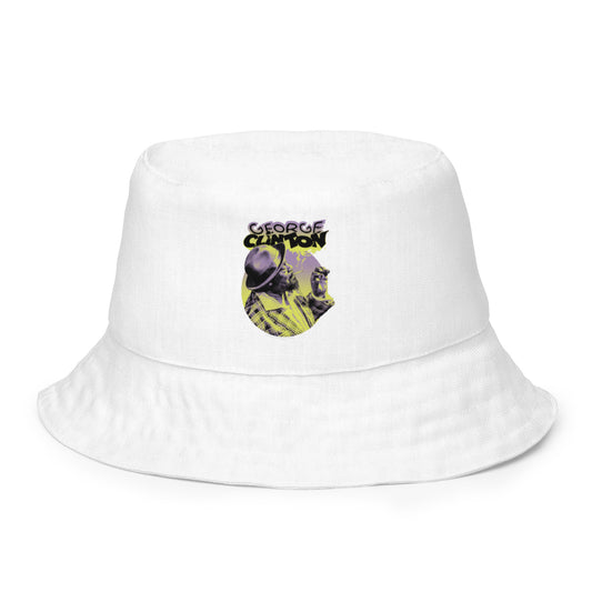Smoke White Reversible Bucket Hat