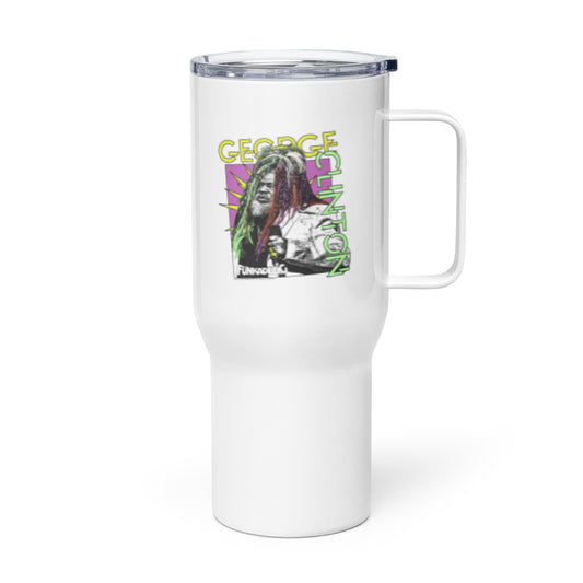 Funkadelic Cosmic Burst 25oz Travel Mug with Handle